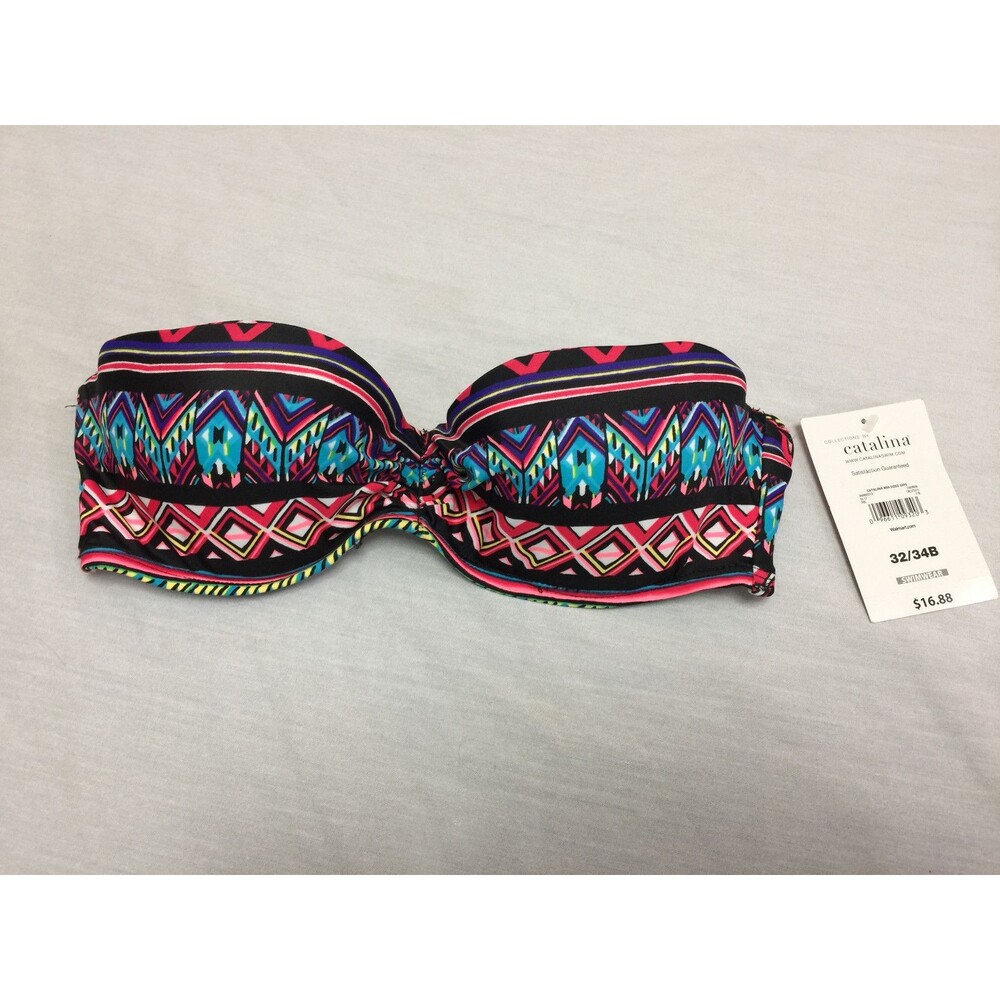 NWT CATALINA WOMENS SWIM BRA SIZE 32-34B